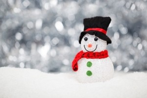 snowman-in-winter