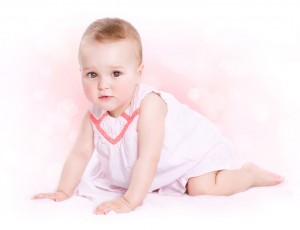 19167098 - baby  cute baby girl portrait